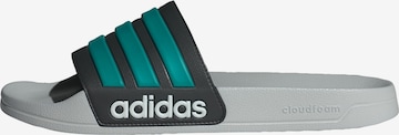 Claquettes / Tongs 'Adilette' ADIDAS ORIGINALS en gris : devant