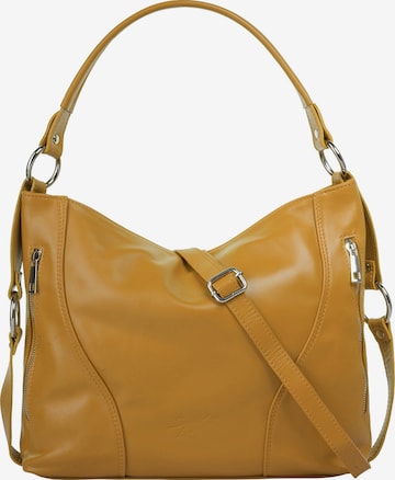 Samantha Look Handbag in Yellow: front