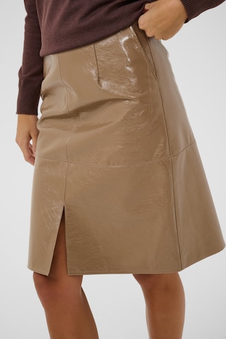SAINT TROPEZ Skirt 'Tyla' in Beige