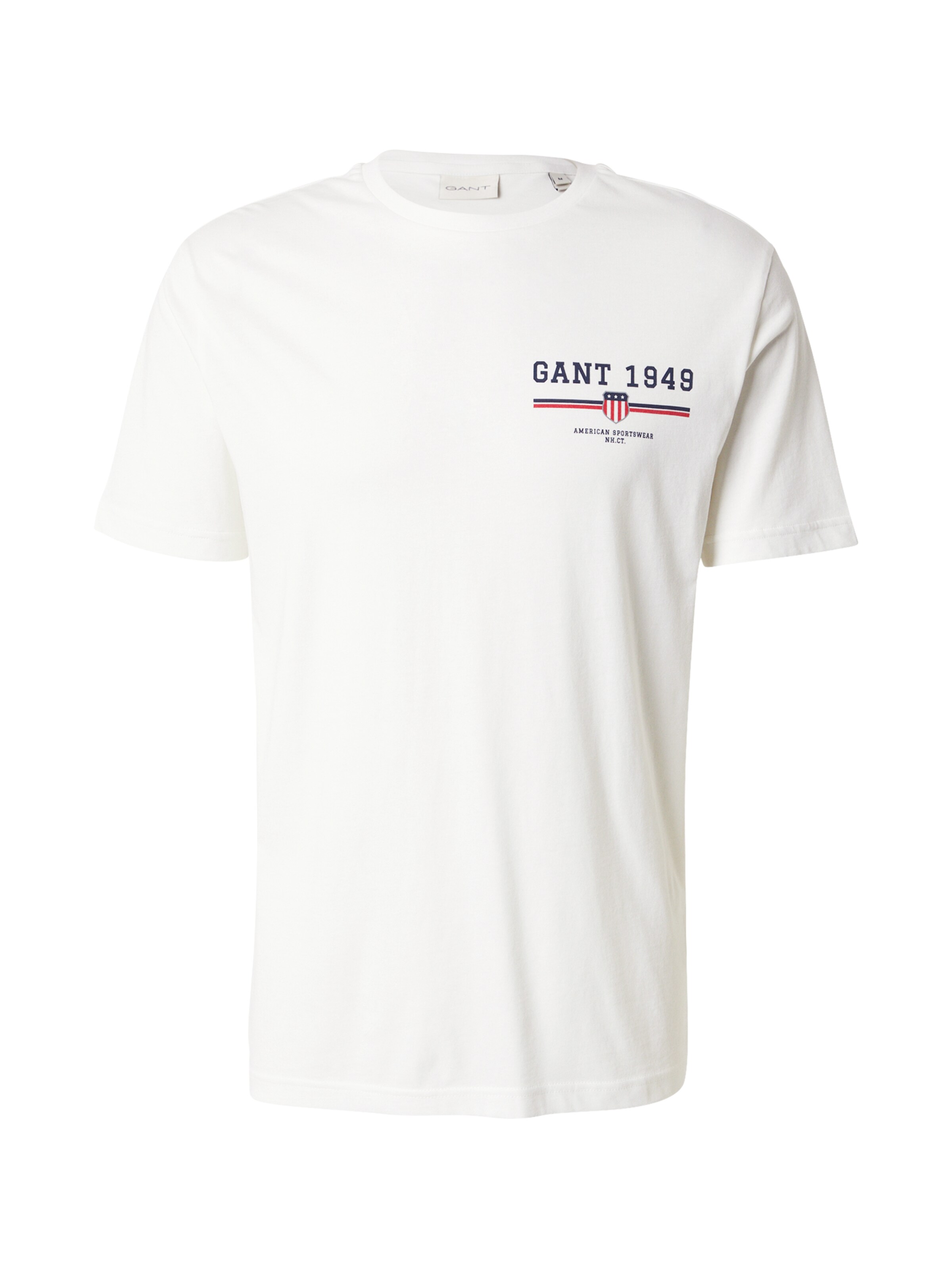 GANT T-shirt i vit: framsida
