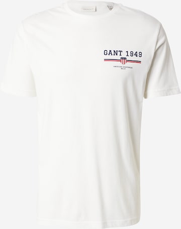 GANT Футболка в Белый: спереди