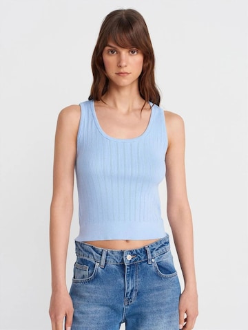 Dilvin Bluse 'Blusen'‌‌‌‌‌ in Blau: Vorderseite