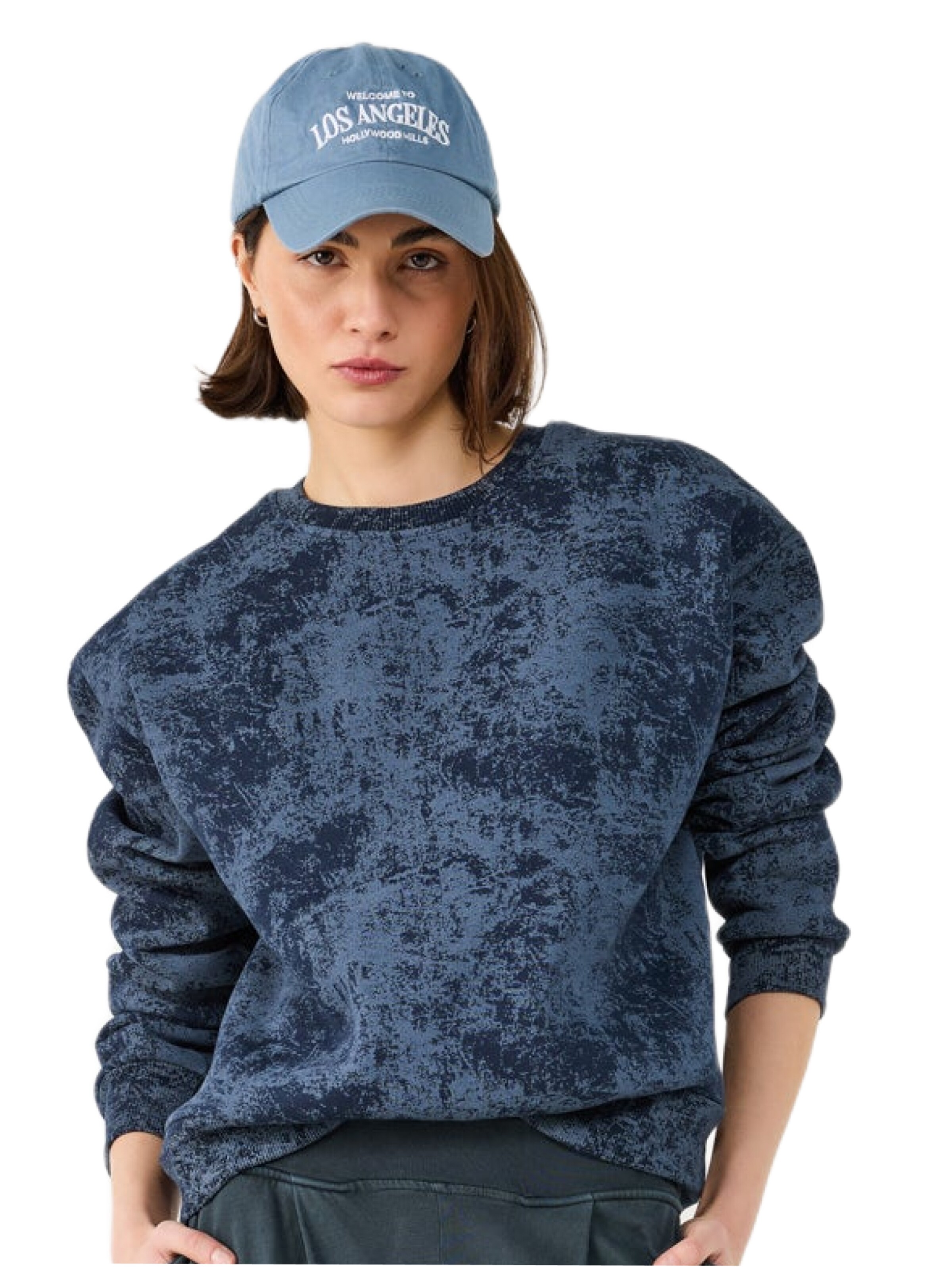 No Matter What Sweatshirt in Blue: front
