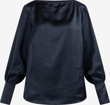 DreiMaster Klassik Blouse in Blauw: voorkant