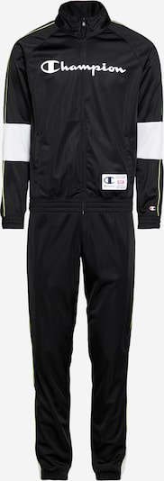 Completo sportivo 'Tracksuit' Champion Authentic Athletic Apparel di colore nero / bianco, Visualizzazione prodotti