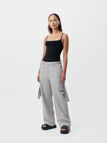 LeGer by Lena Gercke Loose fit Cargo trousers 'Eve' in Grey