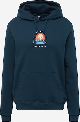 Iriedaily Sweatshirt 'Stonefinger' in Blau: predná strana