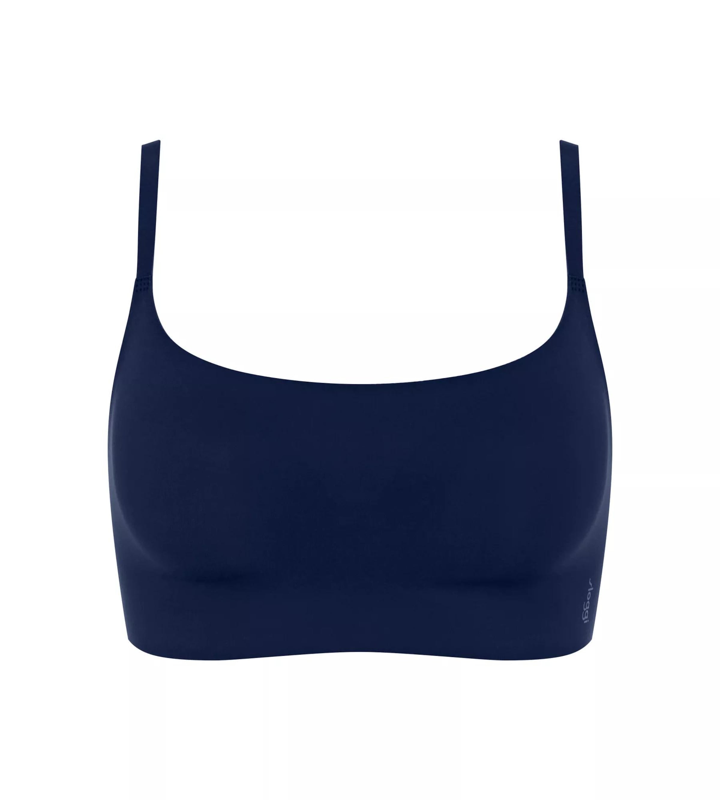 SLOGGI Bustier BH 'Zero Feel 2.0' in Blau: Vorderseite