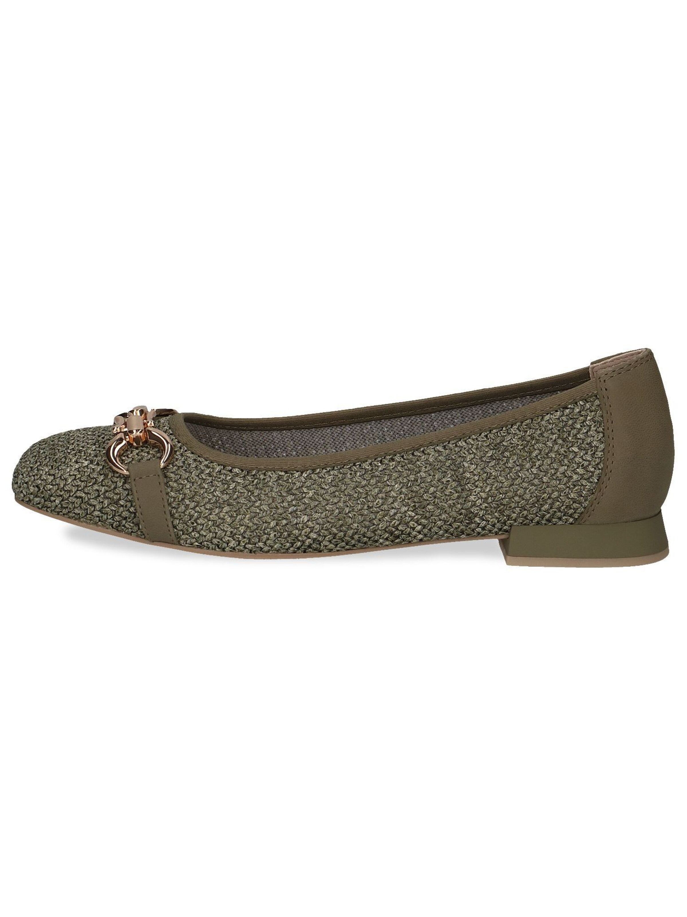 CAPRICE Ballet Flats in Green