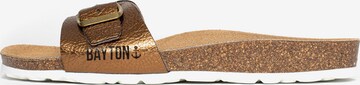 Bayton Mules 'Zamora' in Brown: front