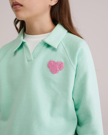 WE Fashion Bluzka sportowa 'Meisjes' w kolorze zielony