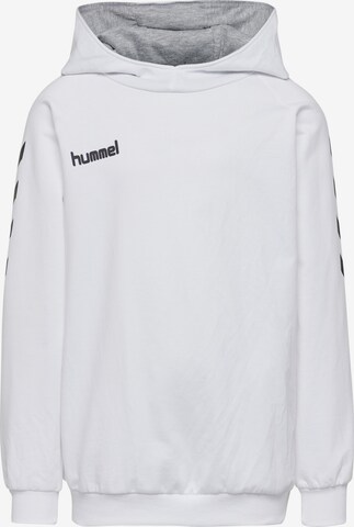 Sweat Hummel en blanc : devant