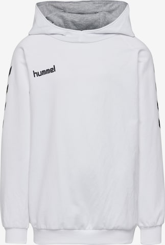 Sweat Hummel en blanc : devant