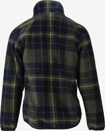 ZigZag Fleece Jacket 'Lumber' in Blue