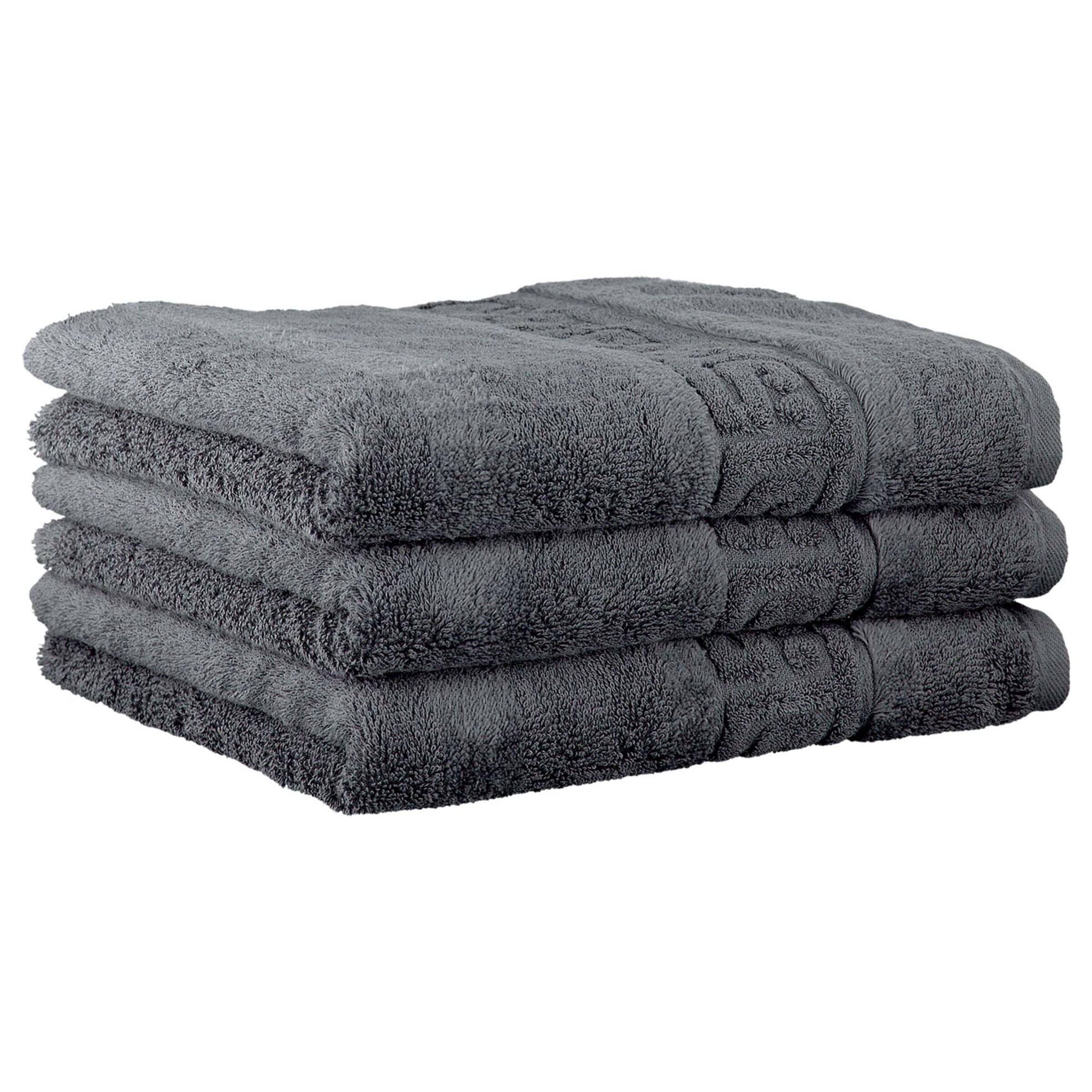 Cawö Towel in Grey: front