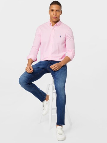 Polo Ralph Lauren Slim Fit Hemd in Pink