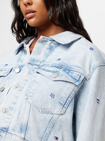 Tommy Jeans Curve Between-Season Jacket 'CLAIRE' in Blue