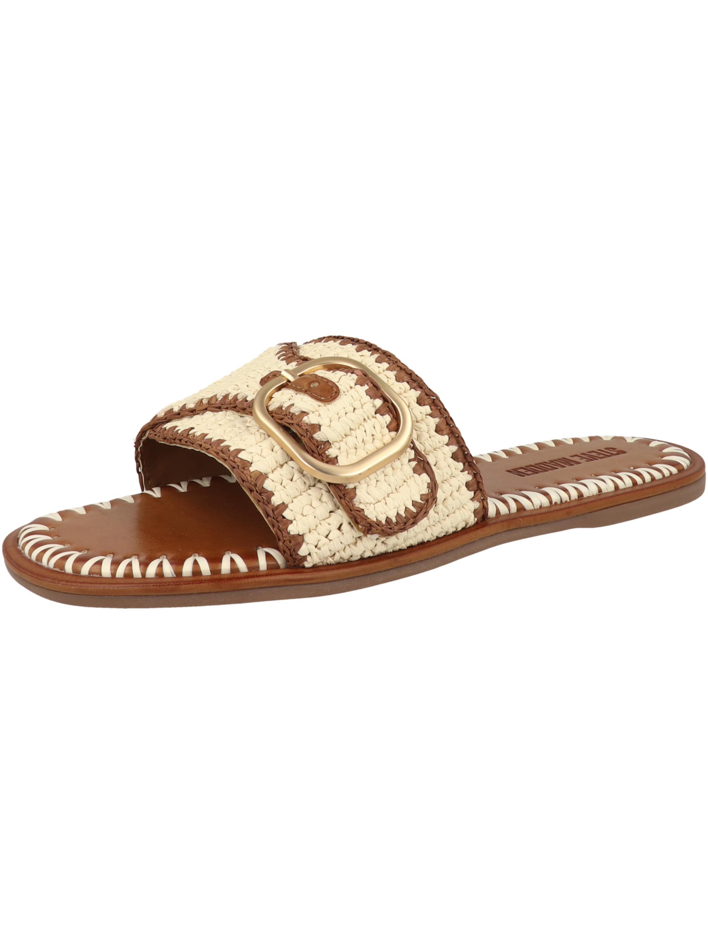 STEVE MADDEN Pantolette 'Seabreeze' in Beige: Vorderseite