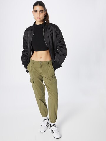 NEW LOOK Tapered Cargo jeans 'JAFAR' in Green