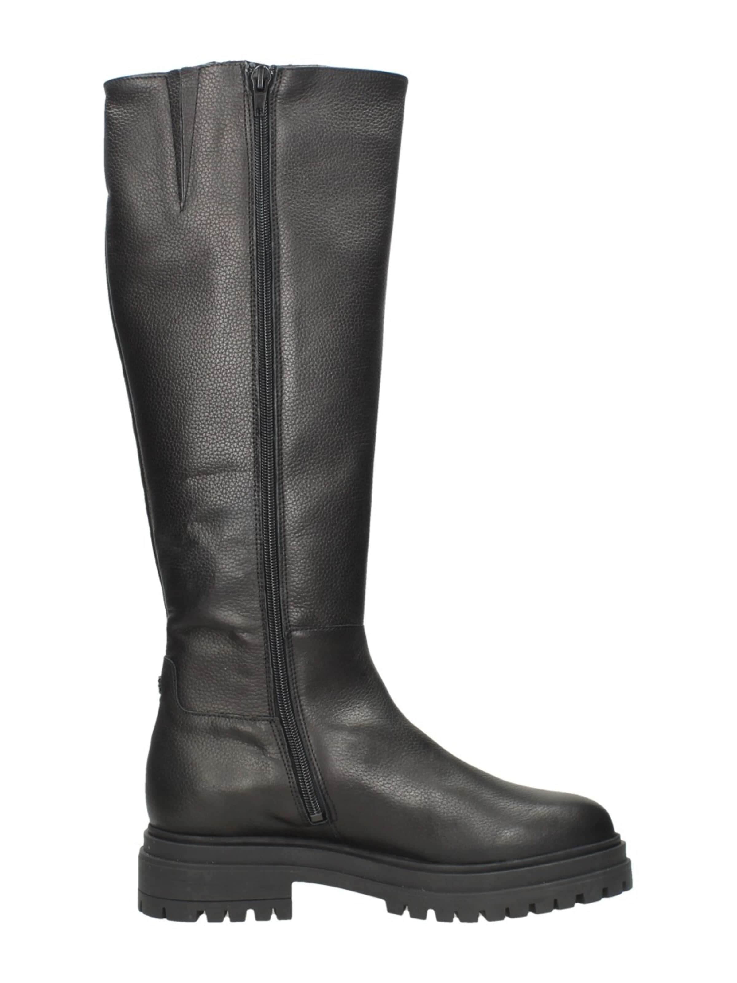 Red-Rag Boots in Black