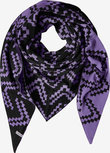 CECIL Tuch in lila / schwarz, Produktansicht
