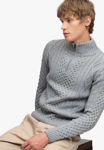 Superdry & Co Trui 'JACOB' in Grijs