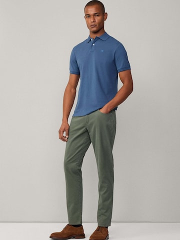 Hackett London Poloshirt in Blau