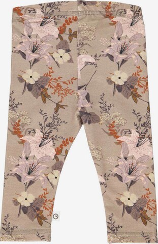 Müsli by GREEN COTTON Skinny Legginsy w kolorze beżowy