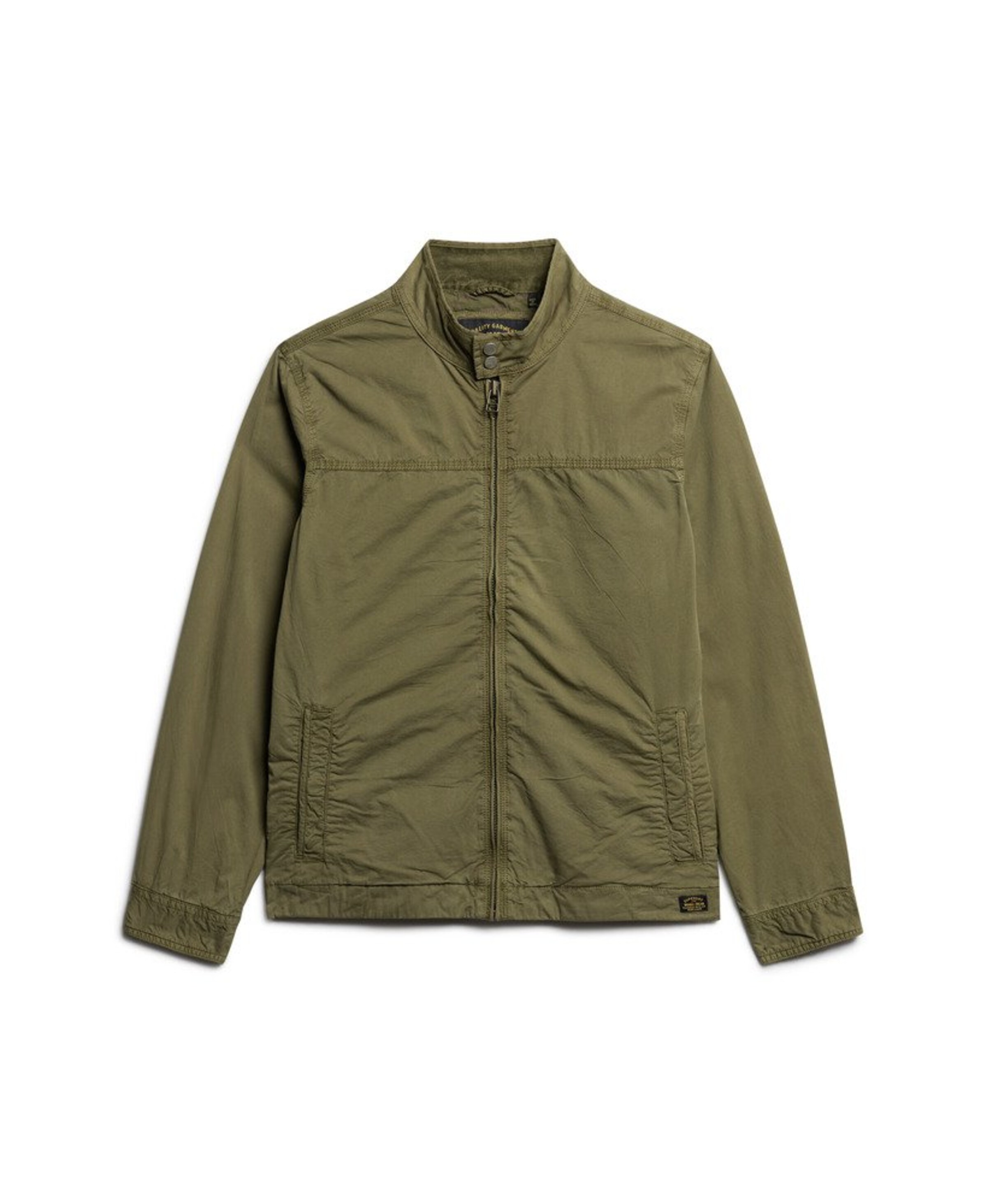 Superdry Tussenjas 'Harrington ' in Groen: voorkant
