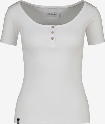 Alife and Kickin T-Shirt 'Rosa' in schwarz / weiß, Produktansicht