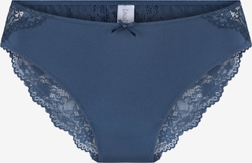 Slip LingaDore en bleu : devant