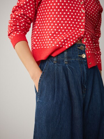 Wide leg Jeans con pieghe di Next in blu