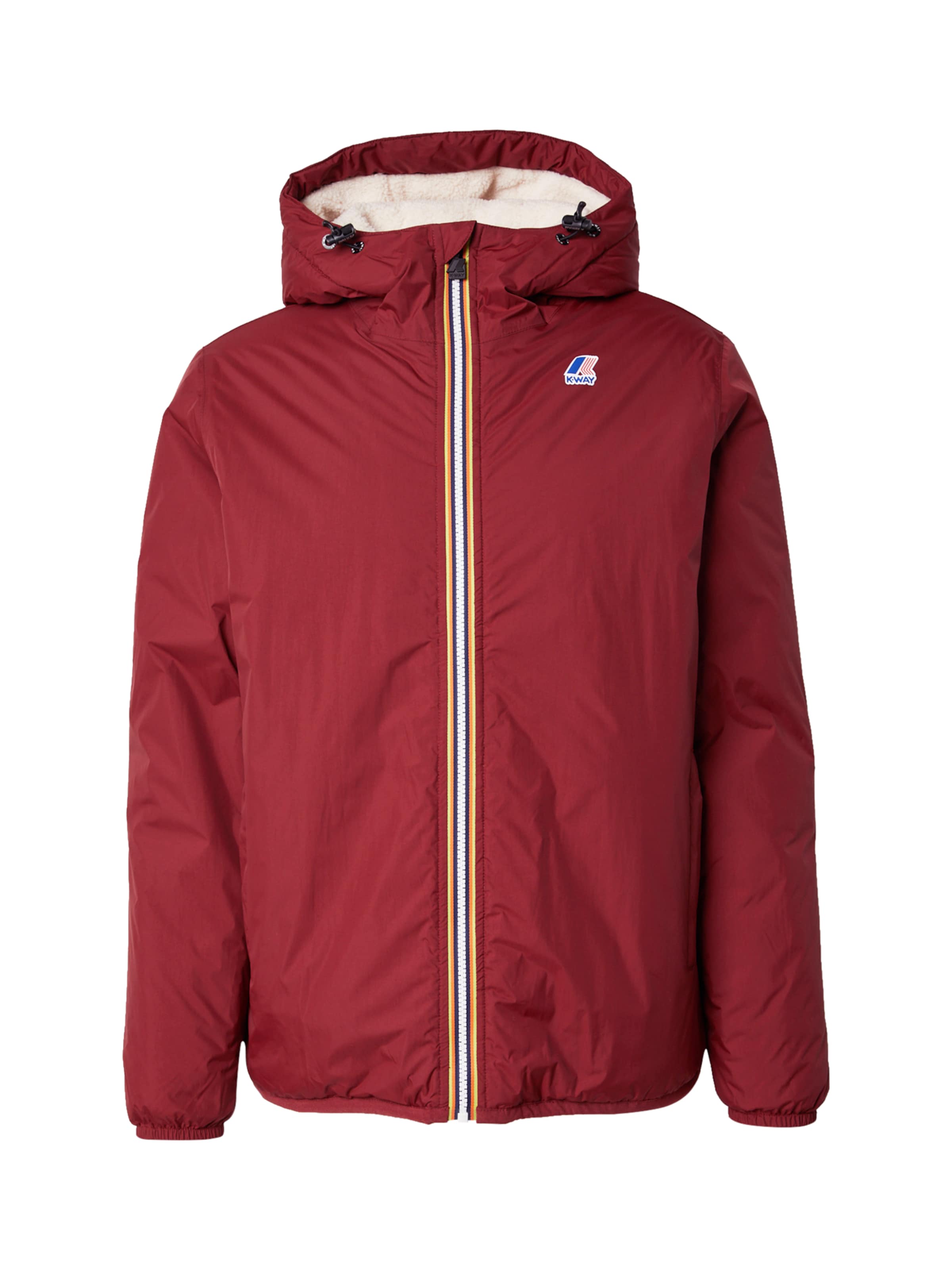 K-Way Jacke 'Le Vrai 4.0 Claude' in Rot: Vorderseite