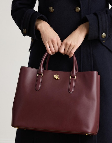 Borsa a mano 'MARCY' di Lauren Ralph Lauren in rosso