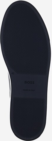 BOSS Black Låg sneaker 'Mirage' i blå