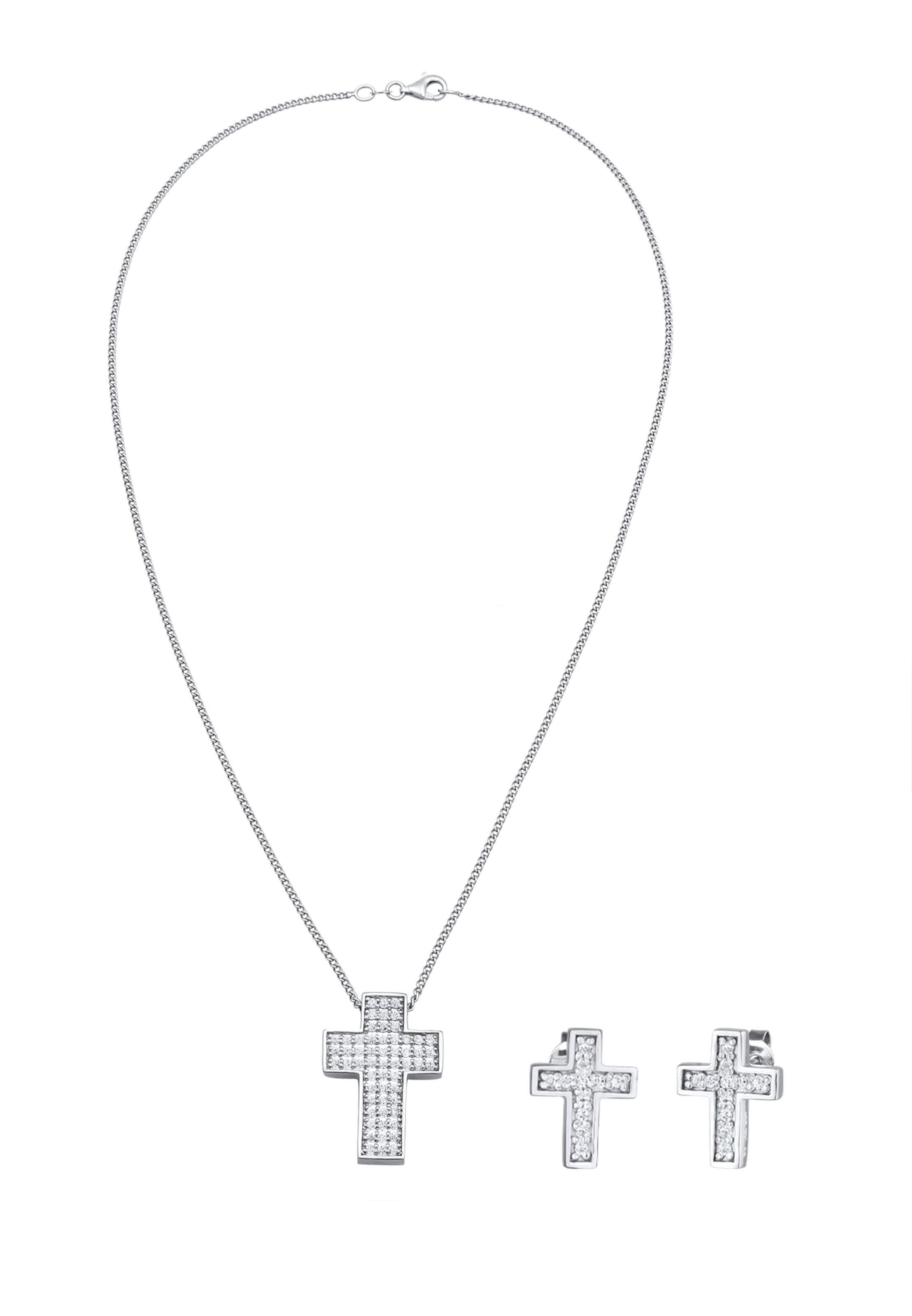 ELLI Schmuckset in Silber: Vorderseite