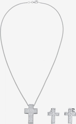 Parure de bijoux ELLI en argent : devant