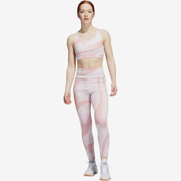 Skinny Pantaloni sportivi di ADIDAS SPORTSWEAR in rosa