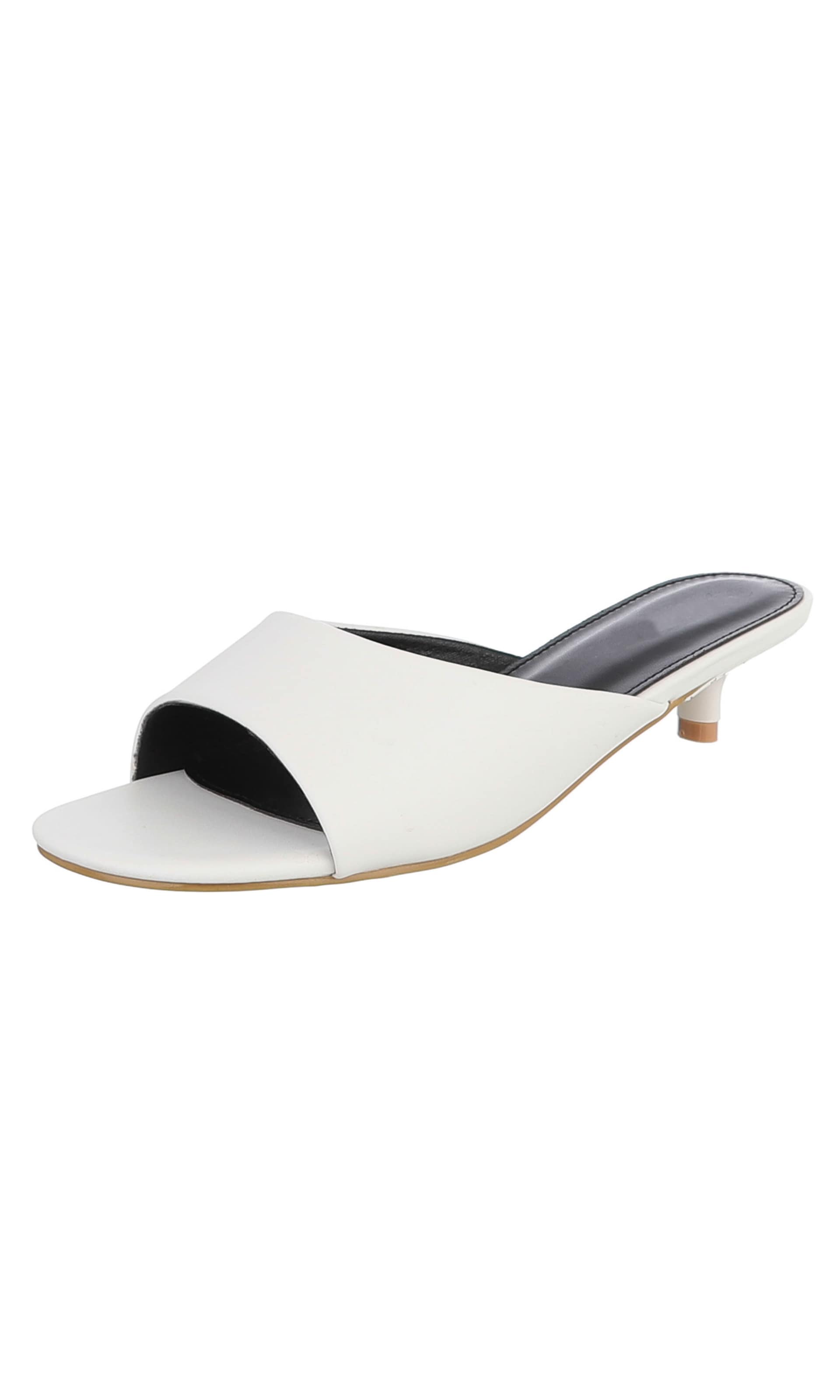 Ital-Design Mules in 36 in White, Item view
