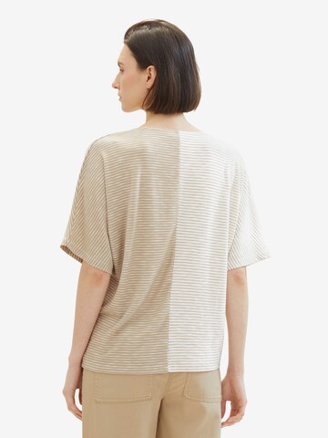 TOM TAILOR T-shirt i beige