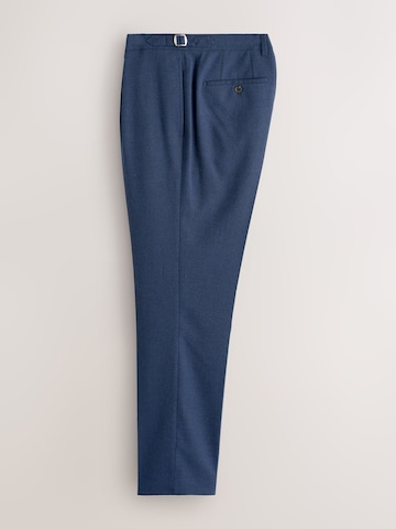 Next Slim fit Pleat-Front Pants in Blue