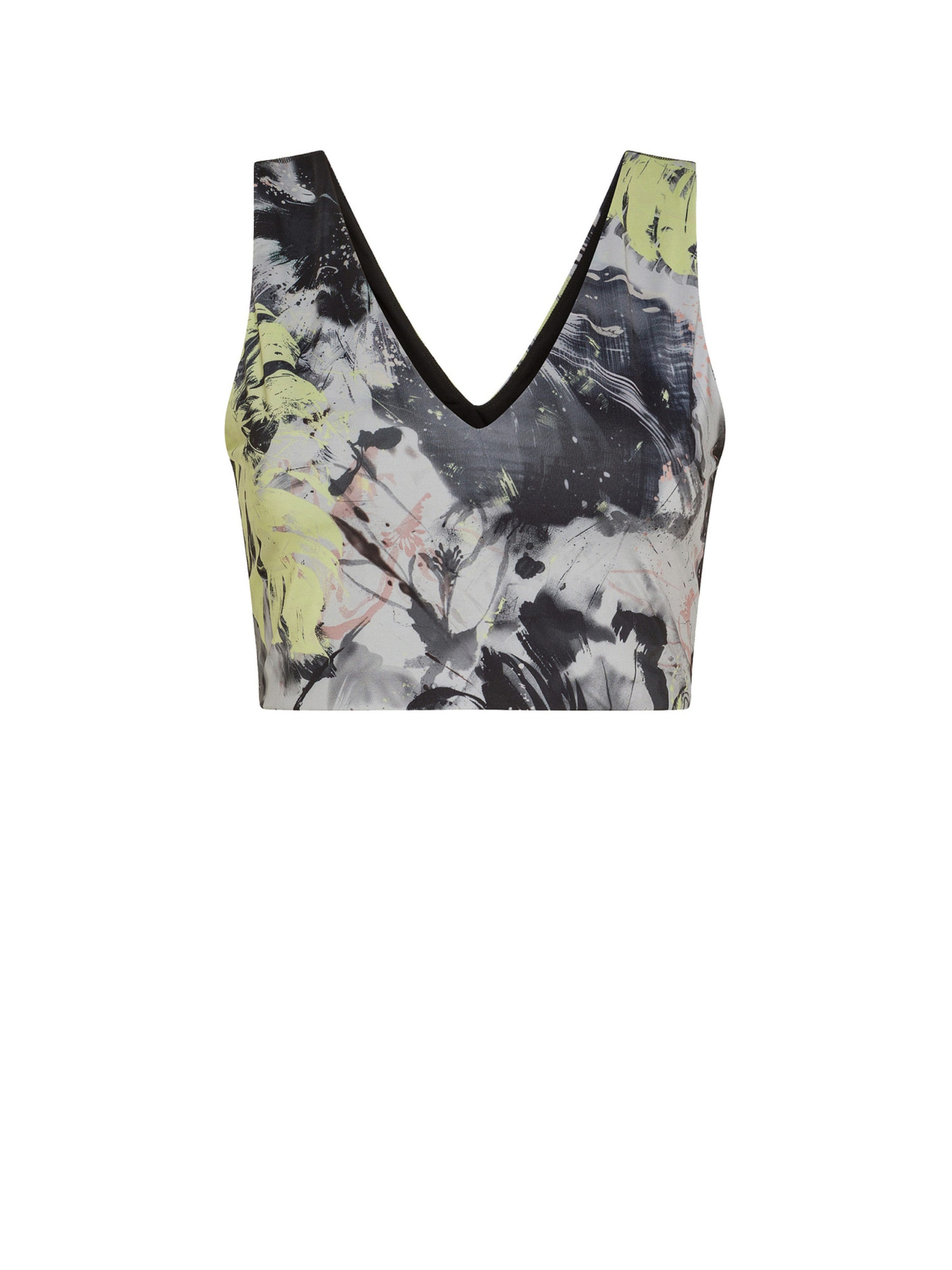 DEHA Bustier Sport-BH in Grau: Vorderseite