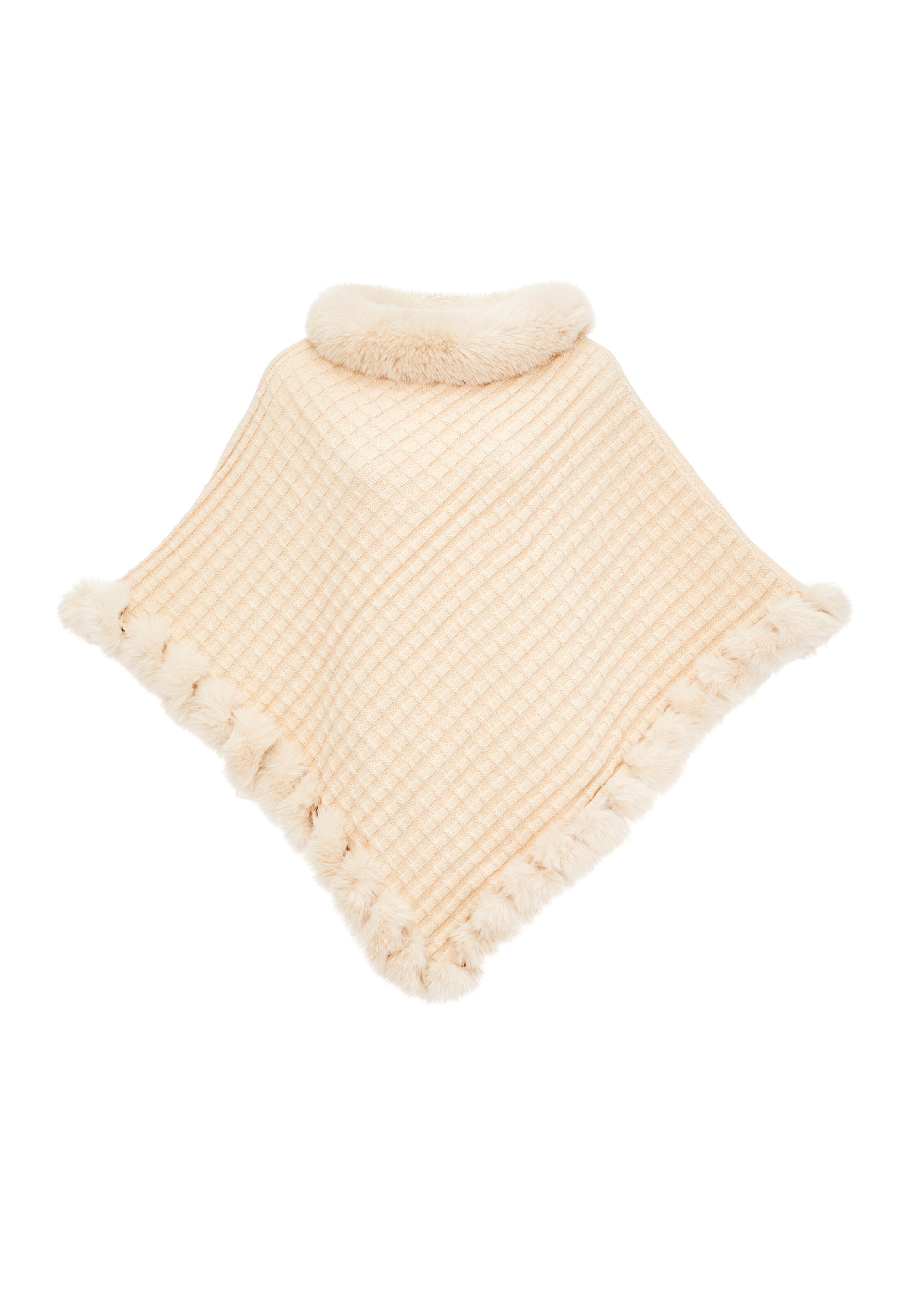 CHANI Cape in Wit: voorkant