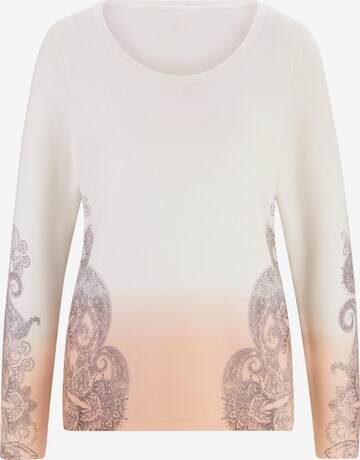 Pull-over Linea Tesini by heine en blanc : devant