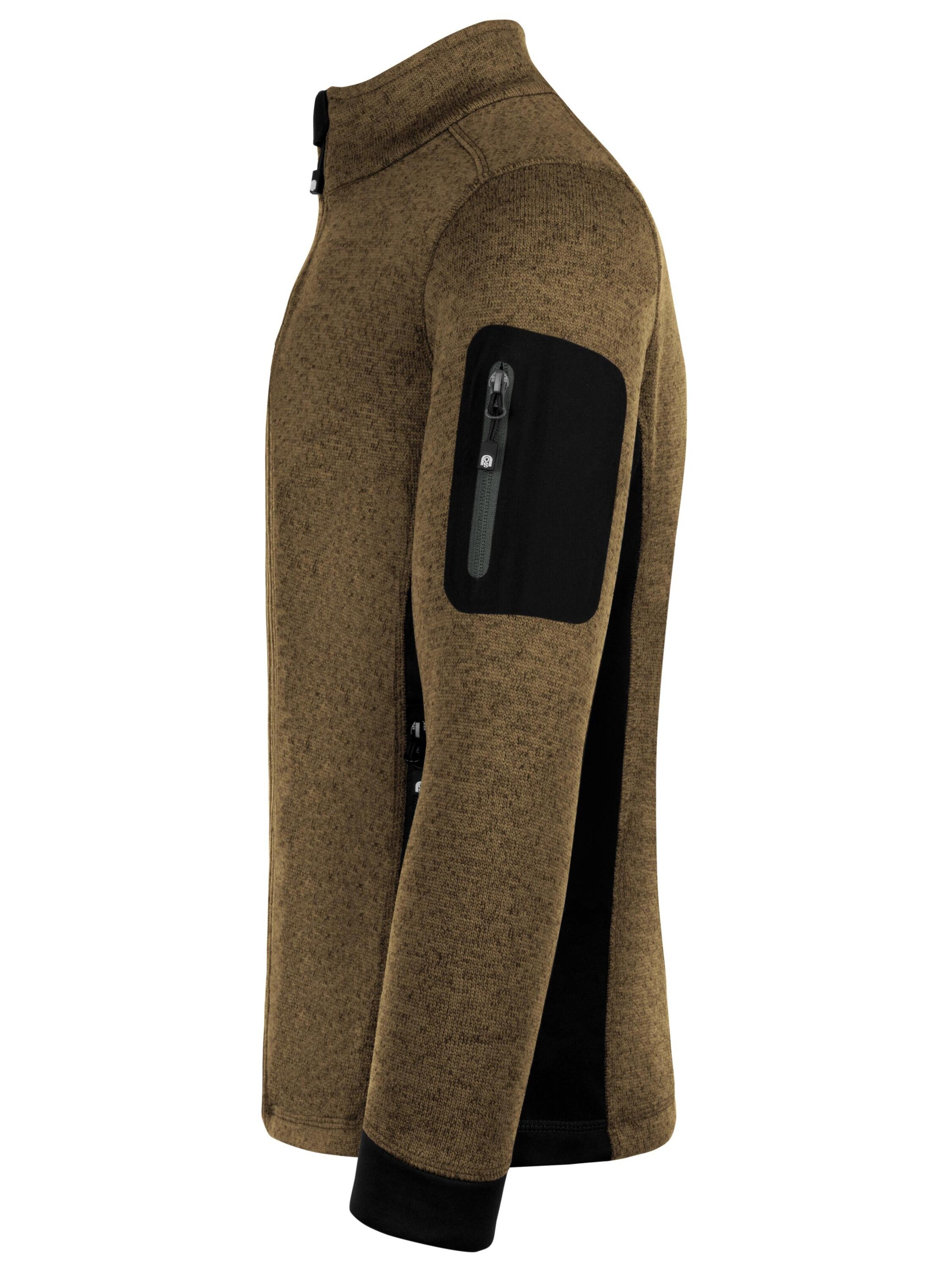 normani Fleecejacke ' Wapusk ' in Braun