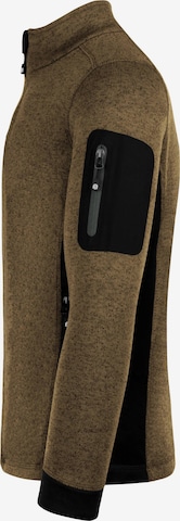 normani Fleece Jacket ' Wapusk ' in Brown