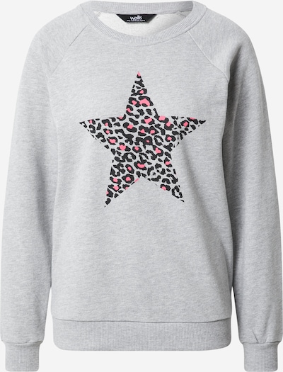 Wallis Sweatshirt in Grey / Pink / Black, Item view