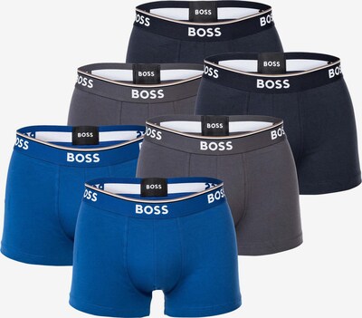 BOSS Boxershorts in de kleur Blauw / Grijs / Wit, Productweergave