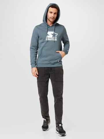 Regular Sweat-shirt Starter Black Label en gris