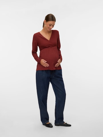 MAMALICIOUS Blouse 'Caileen' in Red